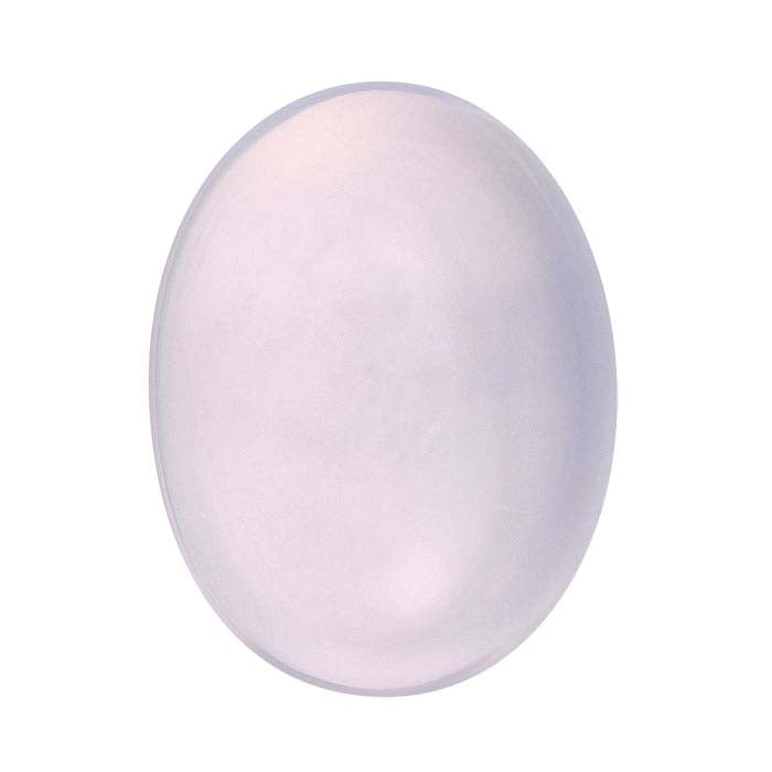 Lavender Moon Quartz 8 x 6mm Oval Cabochon