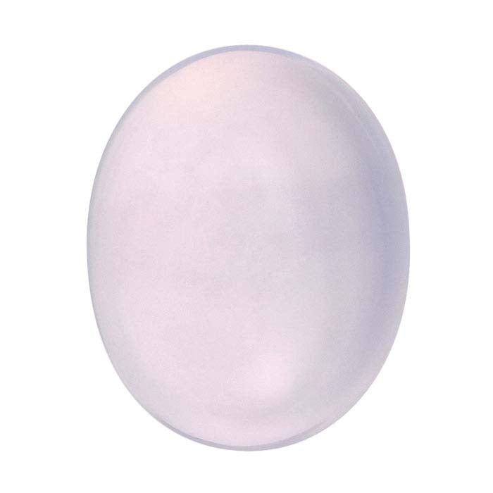 Lavender Moon Quartz 10 x 8mm Oval Cabochon