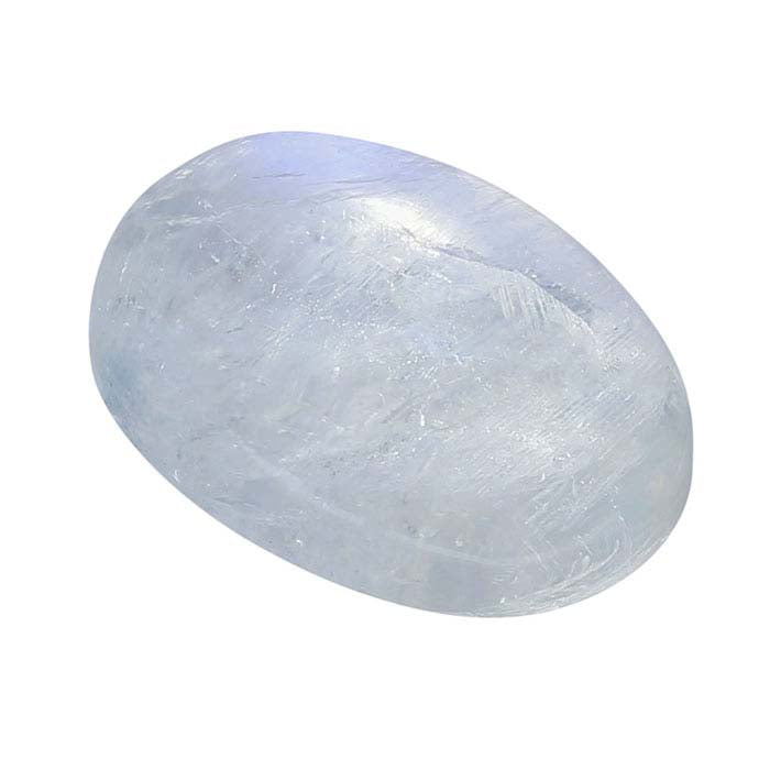 حجر القمر قوس قزح 14 × 10 مم بيضاوي كابوشون