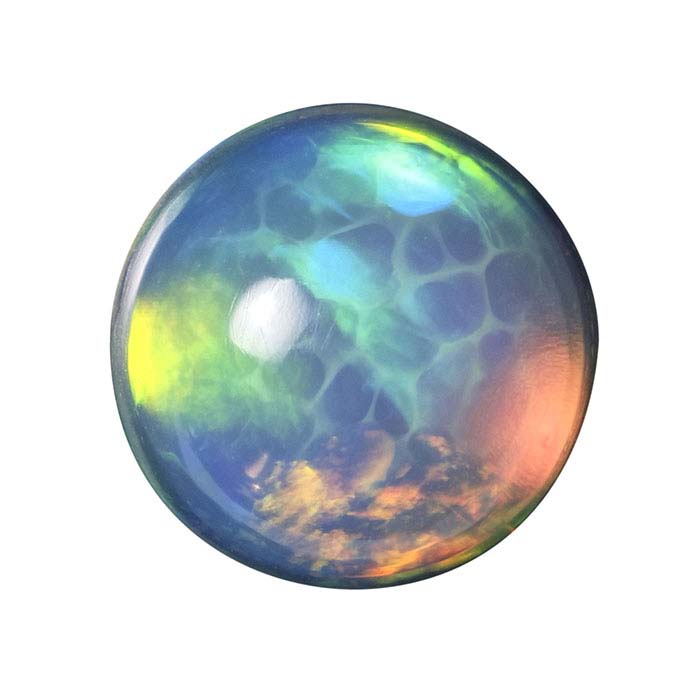 Ethiopian Opal Round Cabochon