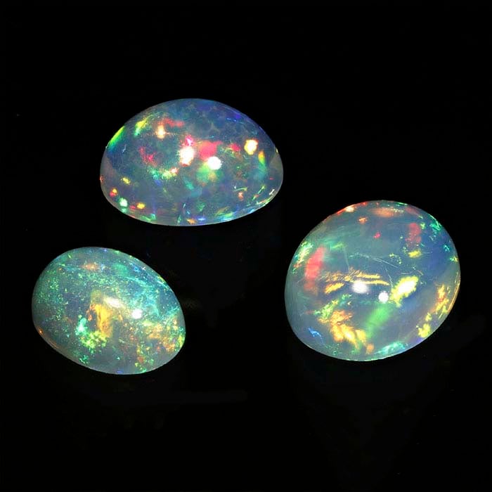 Ethiopian Opal 7 x 5mm Oval Cabochon