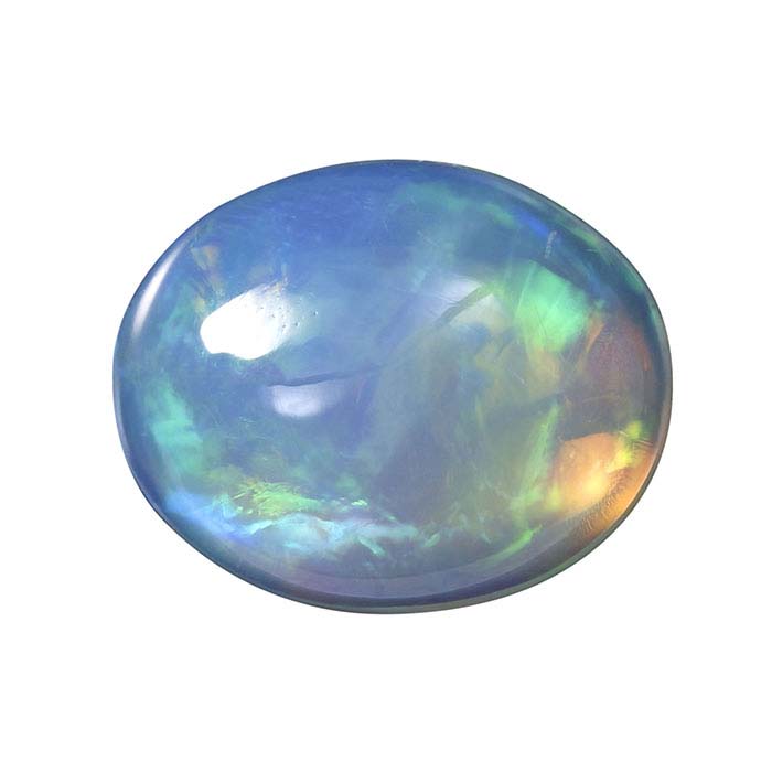 Ethiopian Opal 10 x 8mm Oval Cabochon