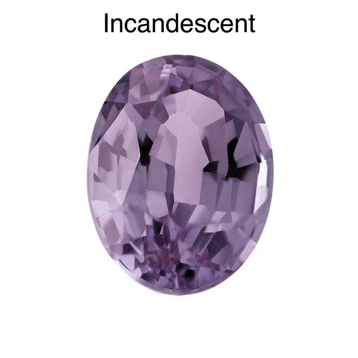 Lab-Grown Alexandrite 5 x 3mm Oval Faceted Gemstone