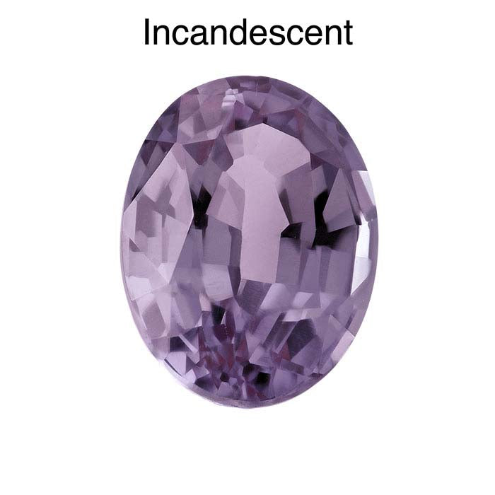 Lab-Grown Alexandrite 7 x 5mm Oval Faceted Gemstone