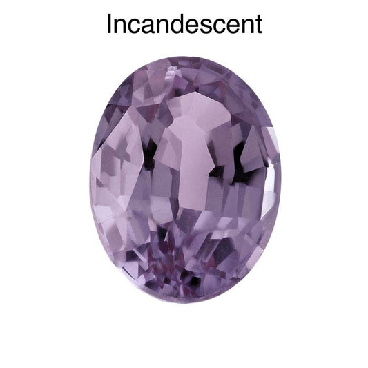 Lab-Grown Alexandrite 8 x 6mm Oval Faceted Gemstone