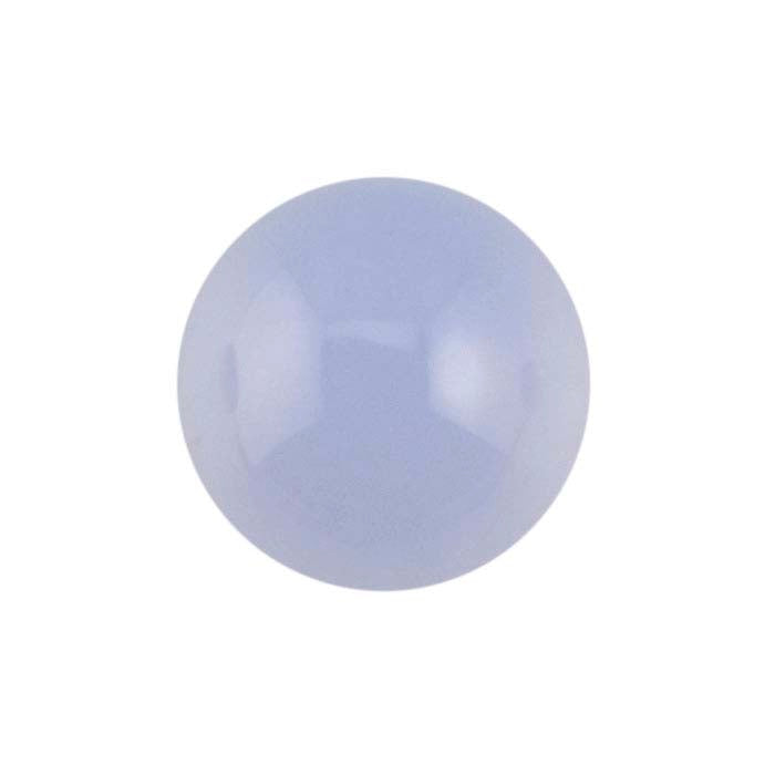 Blue Chalcedony 10mm Round Cabochon