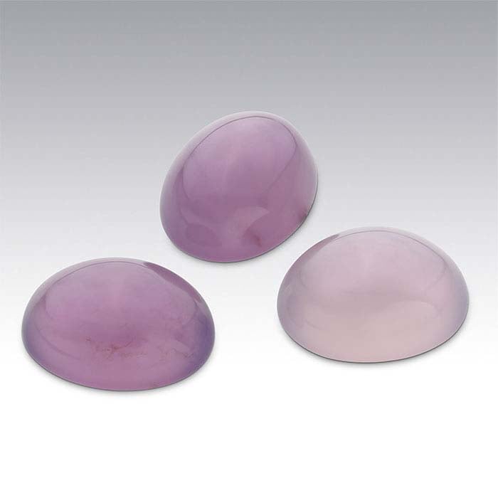 American Mined™ Nevada Purple Chalcedony 7 x 5mm Oval Cabochon