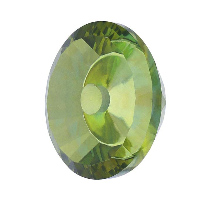 Lehrer TorusGem™ Fern Grön Kvarts 14mm Rund Fasetterad Ädelsten