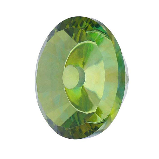 Lehrer TorusGem™ Quarzo Verde Fern Gemma Sfaccettata Rotonda 14mm