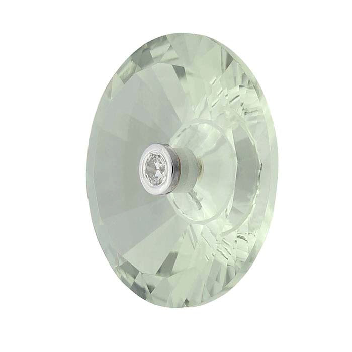 Lehrer TorusRing™ Ljusgrön Kvarts 14mm Rund Fasetterad Ädelsten