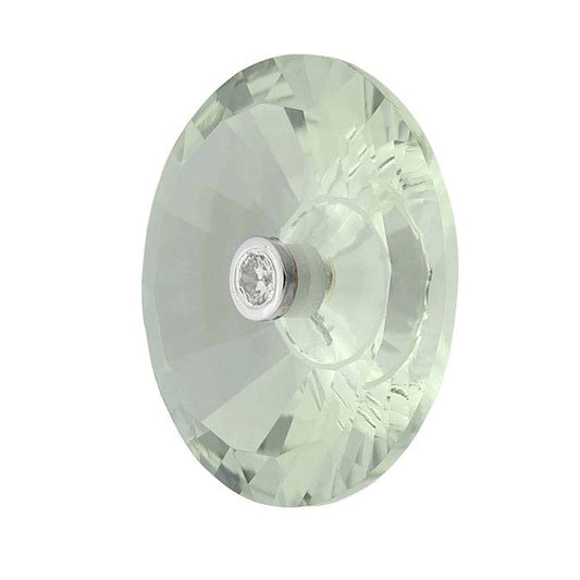 Lehrer TorusRing™ Quarzo Verde Chiaro 14mm Pietra Preziosa Rotonda Sfaccettata