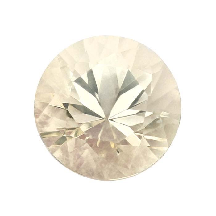 American Mined™ Oregon Champagne Sunstone™ 10mm Round Faceted Gemstone