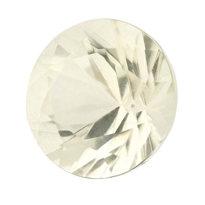 American Mined™ Oregon Champagne Sunstone™ 10mm Round Faceted Gemstone