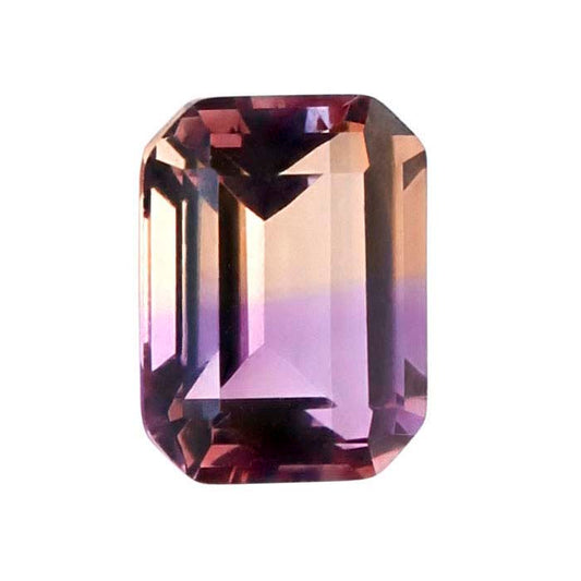 Ametrina 8 x 6mm Pietra Preziosa Smeraldo Taglio Sfaccettato