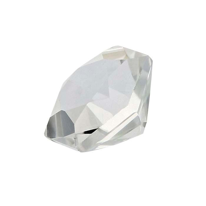 American Mined™ Arkansas Ice Quartz™ Hexagon Faceted Gemstones, AAA-Grade