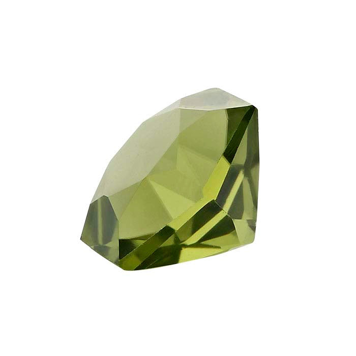 American Mined™ Arizona Peridot 6mm Hexagon Faceted Gemstone