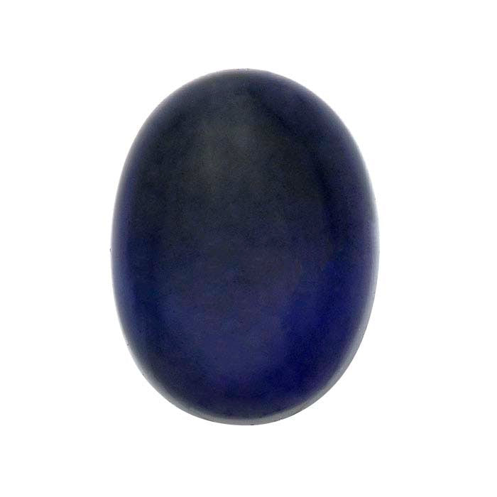 Saphir Synthétique 8 x 6 mm Cabochon Ovale