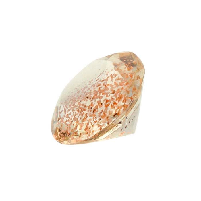 American Mined™ Oregon Schiller Sunstone™ στρογγυλό πολύεδρο πολύτιμο λίθο 6mm