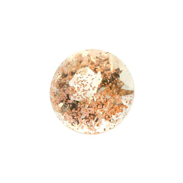 American Mined™ Oregon Schiller Sunstone™ στρογγυλό πολύεδρο πολύτιμο λίθο 6mm