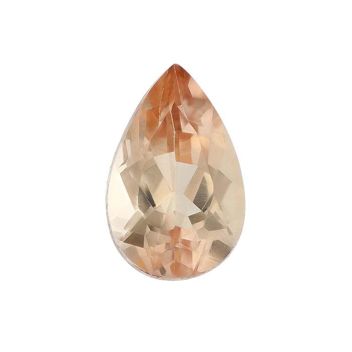 Precious Topaz 6 x 4mm Pear Faceted Gemstone