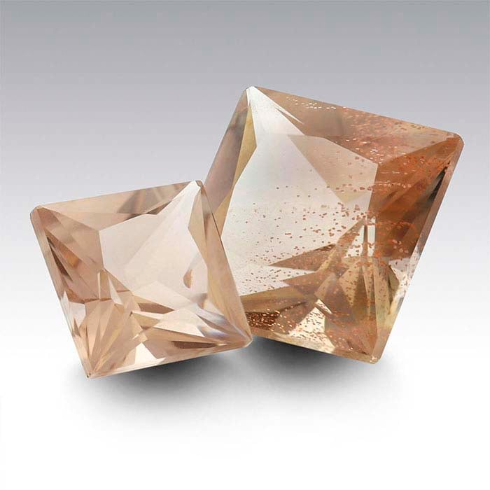 American Mined™ Oregon Schiller Sunstone™ 6mm Πριγκιπικό Πολλαπλών Όψεων Πολύτιμο Λίθο