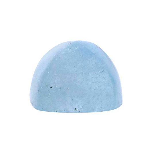 Aquamarine 6mm Cushion Sugarloaf Cabochon