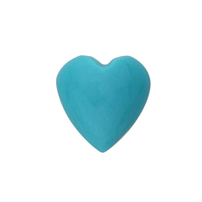 American Mined™ Mona Lisa Turquoise™ 8mm hjärtformad cabochon