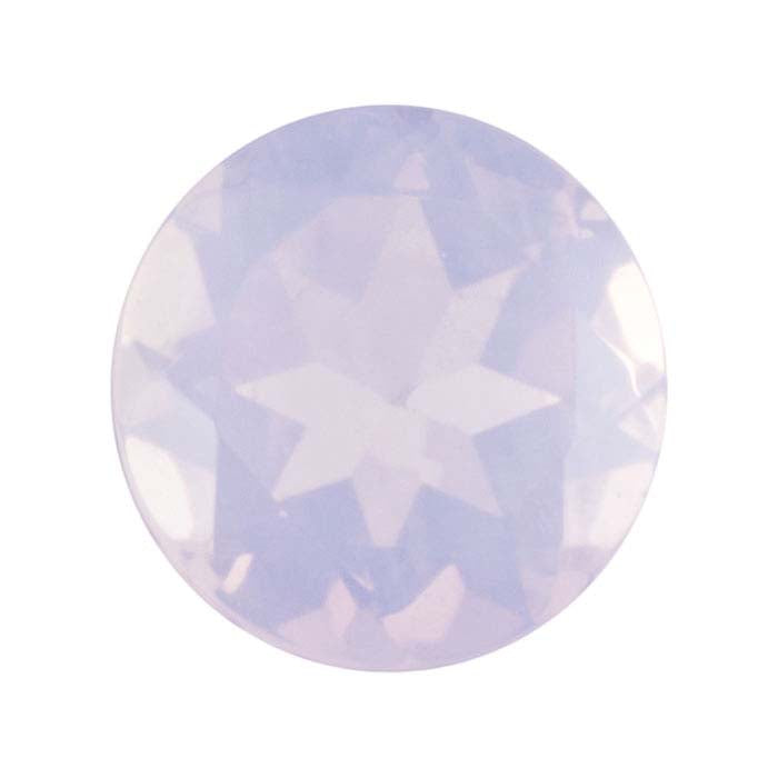 Lavender Moon Quartz 6mm Round Faceted Gemstone