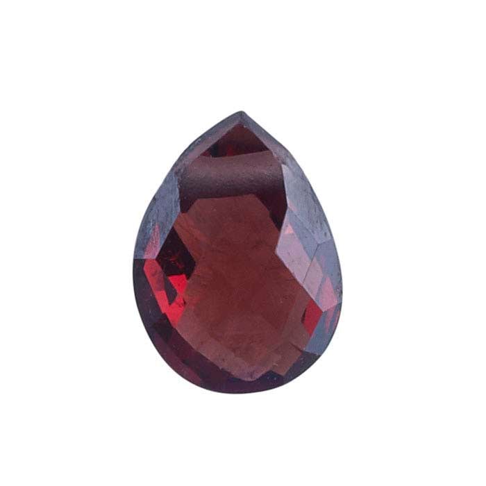 Garnet 7 x 5mm Pear-Shaped Briolette Bead