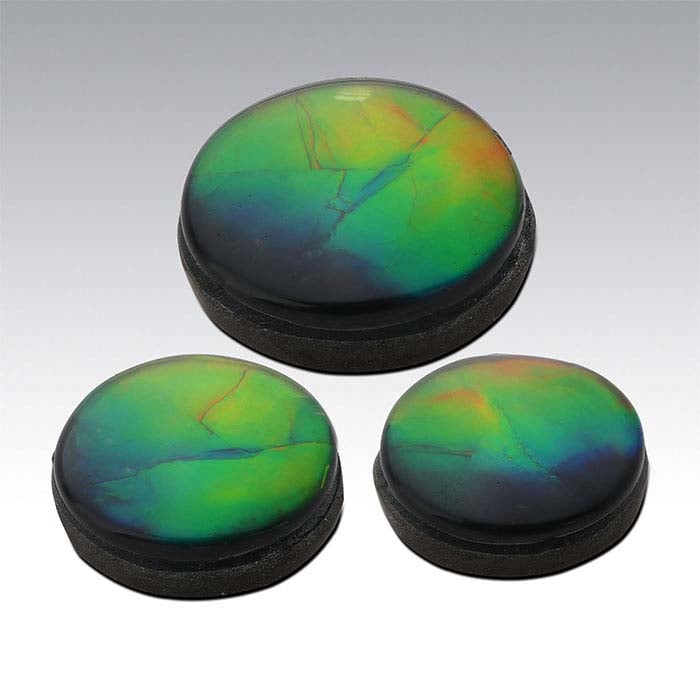 Korite Ammolite 6mm Round Triplet Cabochon