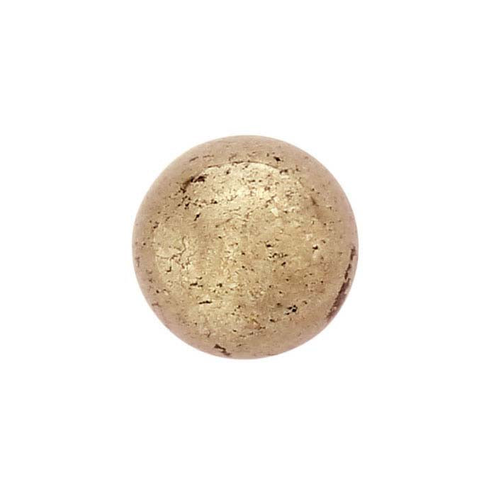 Pyrite 6mm Round Cabochon