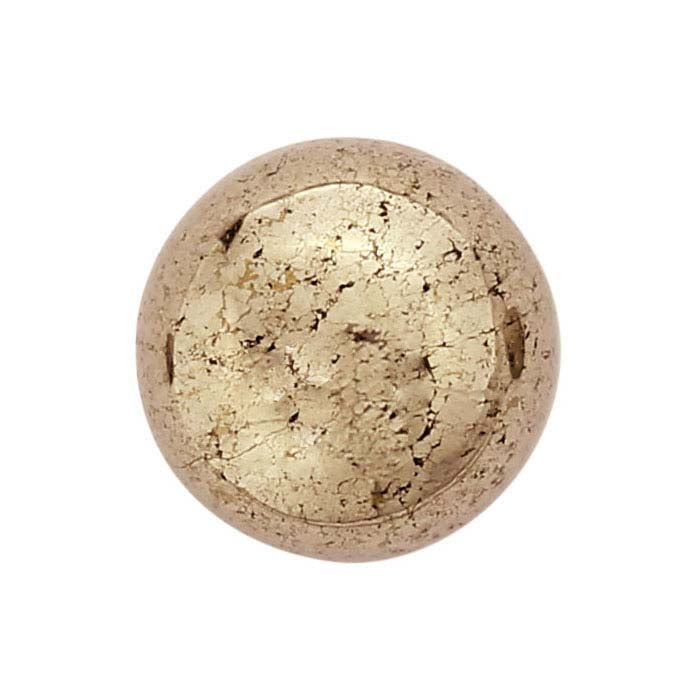 Pyrite 8mm Round Cabochon