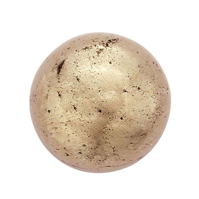 Pyrite 10mm Round Cabochon