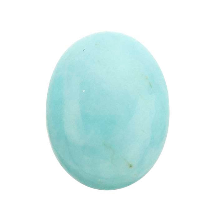 Mexican Turquoise 9 x 7mm Oval Cabochon