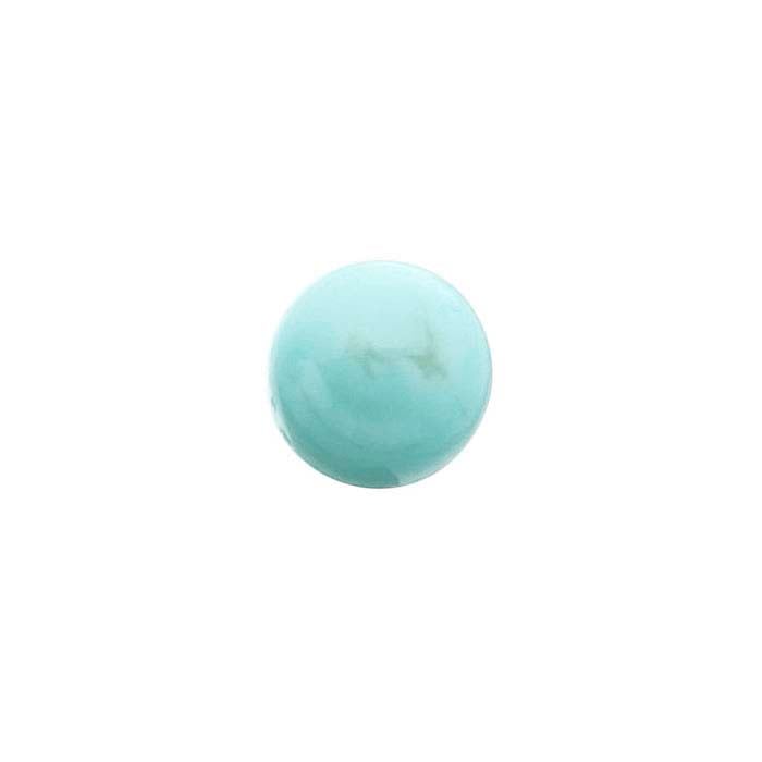 Mexican Turquoise 3mm Round Cabochon