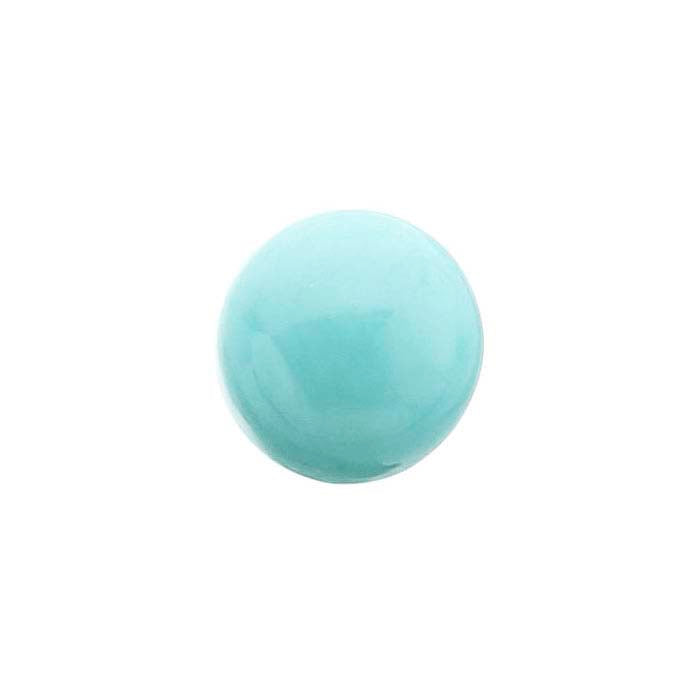 Mexican Turquoise 4mm Round Cabochon
