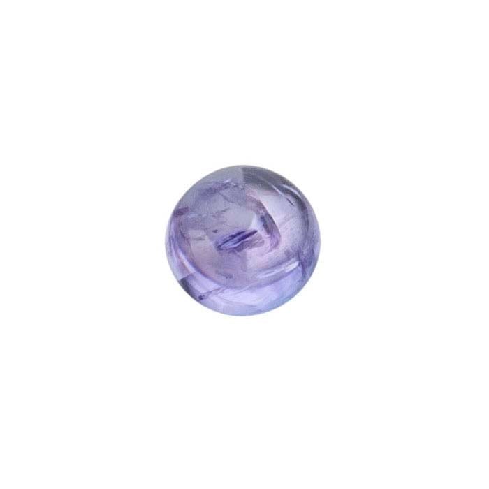 Tanzanite 4mm Round Cabochon