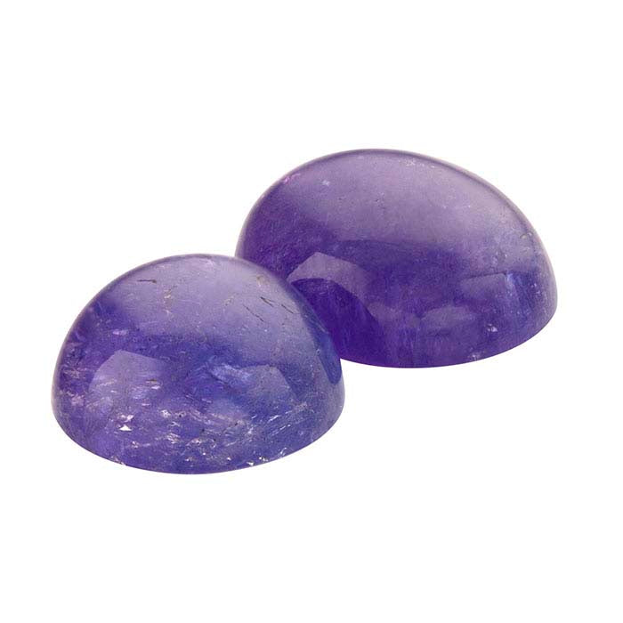 Tanzanite 4mm Round Cabochon
