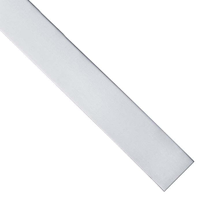 Sidabro 925 Juosta, 25,4 mm, 0,16 mm, itin minkšta