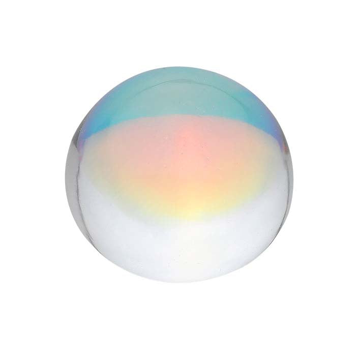 Azotic® Mercury Mist Topaz Round Cabochon