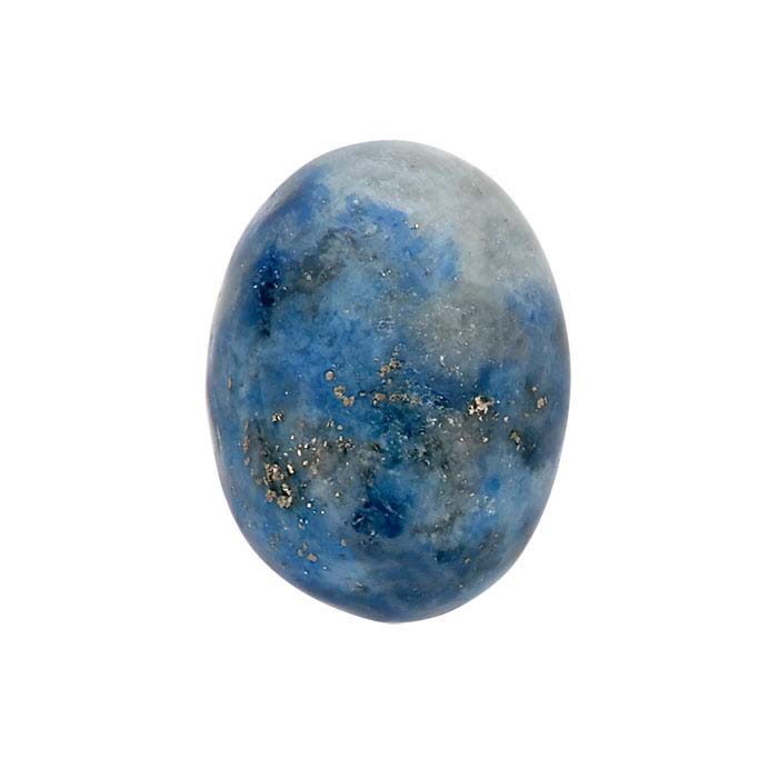 Denim Lapis 8 x 6mm Oval Cabochon