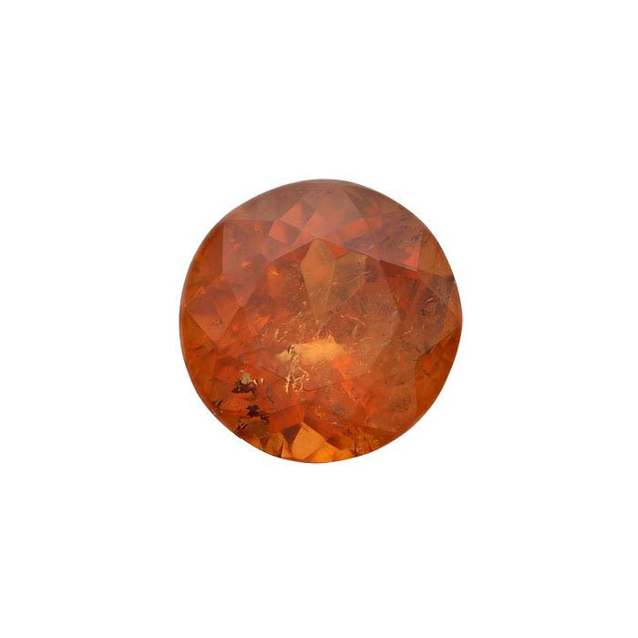 American Mined™ Washington Hessonite Garnet Round Faceted Gemstone