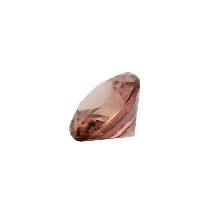 Imperial Rose Zircon 4mm Round Faceted Gemstone