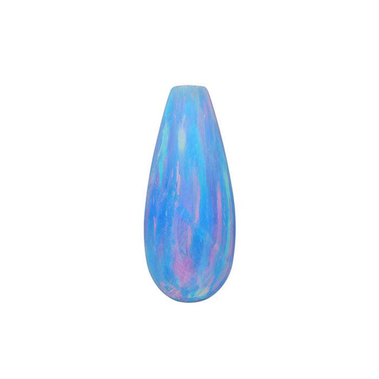 Kyocera Cornflower Blue Opal 14 x 6mm Drop