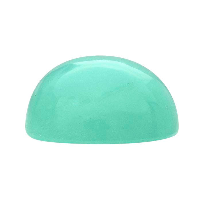 Mint-Green Chrysoprase 8mm Round Cabochon
