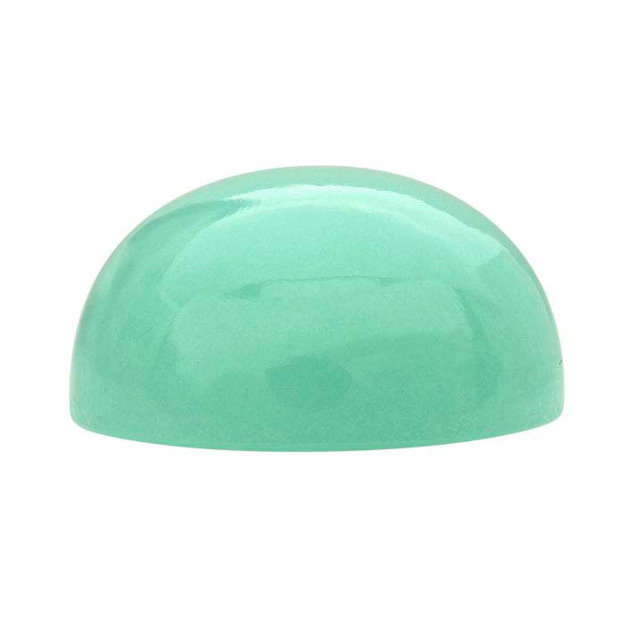 Mint-Green Chrysoprase 10mm Round Cabochon