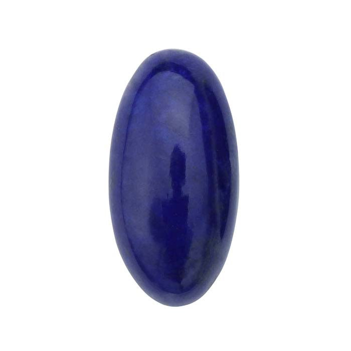Lapis Lazuli 14 x 7mm Oval Cabochon, AA-Grade
