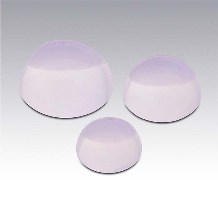 Cabochão Redondo de Quartzo Lua Lavanda 6mm