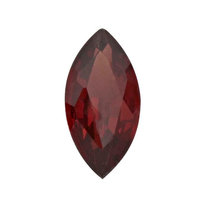 Garnet 10 x 5mm Marquise Faceted Gemstone, AA-Grade