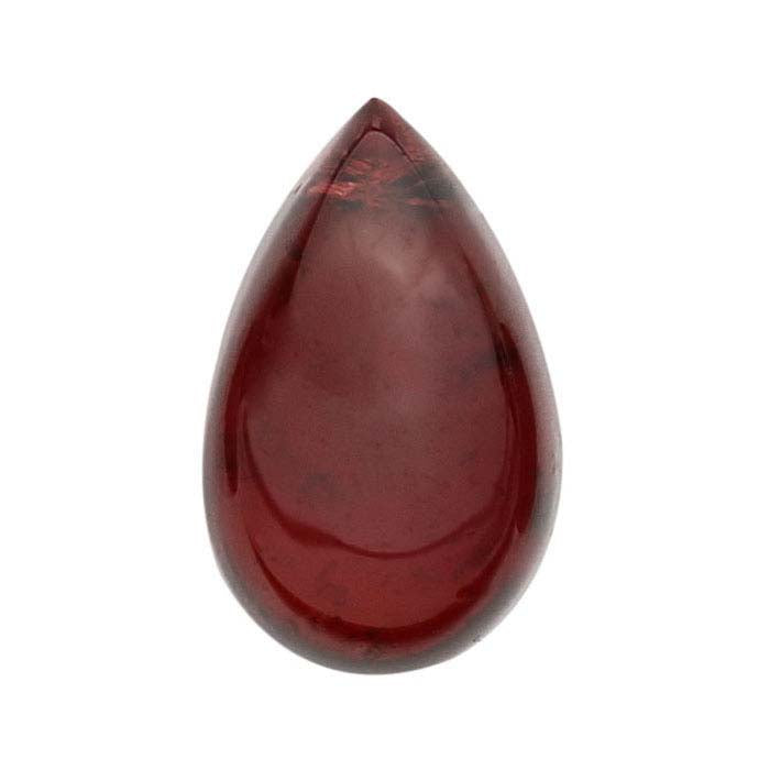 Garnet 7 x 5mm Pear Cabochon
